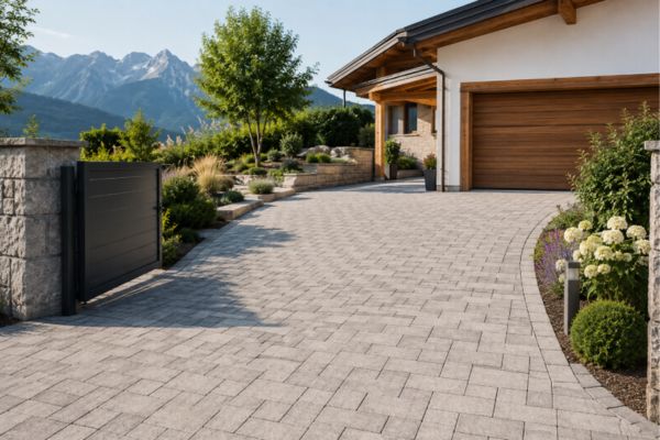 Hussl Gartentipps Einfahrt pflastern Tirol