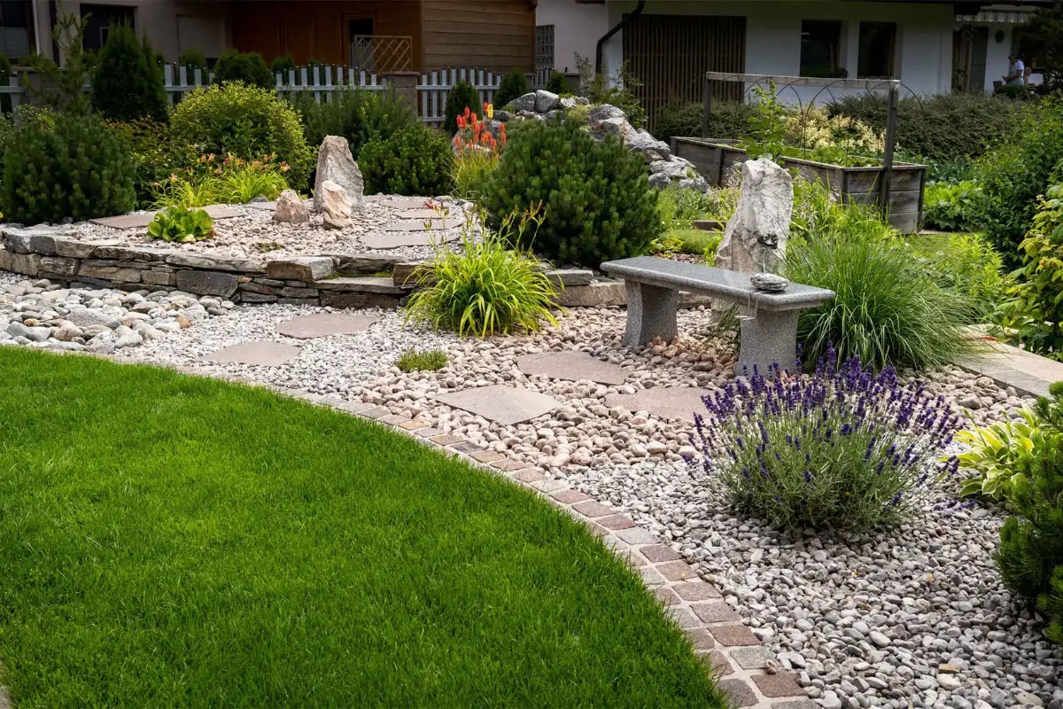 Gartenplanung großer Garten in Tirol – Beispiel aus einem Tiroler Familiengarten